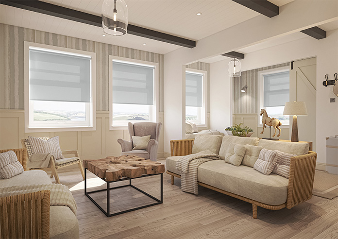 Trapani, Smoke - Twist&Fit Roller Blind - Image 7